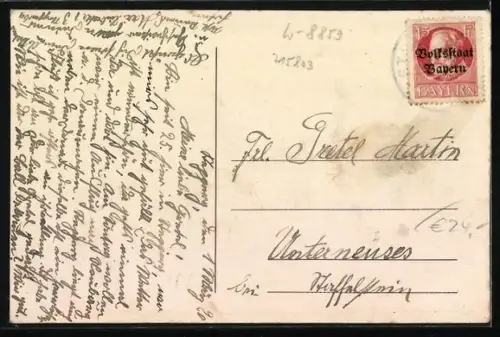 AK Steppberg a. d. Donau, Gasthof von P. Mayr, Hauptstrasse, Schlossstrasse, Mausoleum, Schloss von der Parkseite