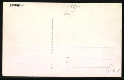 AK Strassenhof, Wirtschaftsgebäude, Gartenansicht, Strassengarten von Sttrassenhof