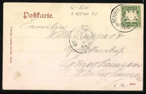 AK Behringersdorf, Blick auf das Kurhotel