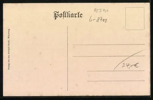 AK Oberaltertheim, Gasthaus zum goldenen Löwen von Martin Brand, Schule, Totalansicht des Ortes