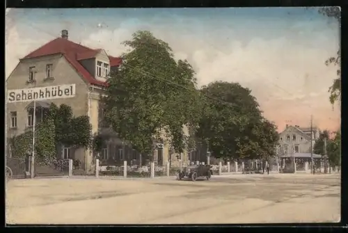 AK Dresden-Klotzsche, Gasthaus zum Schänkhübel