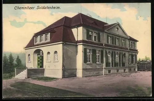 AK Chemnitz, Motiv vom Soldatenheim