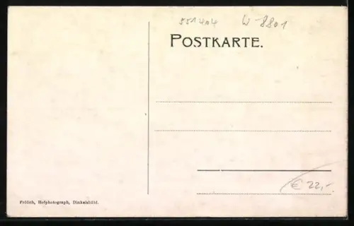 AK Rühlingstetten, Felsenkeller der Bierbrauerei Schock