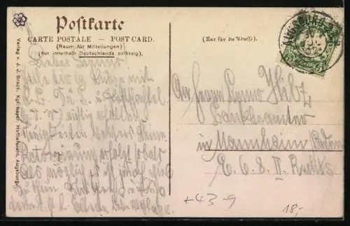 AK Augsburg, Partie auf dem Volksfest Jakober Kirchweih