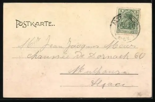 AK Altenberg, Partie am Hotel