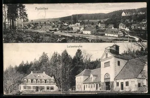 AK Aystetten, Ortsansicht, Luisenruhe