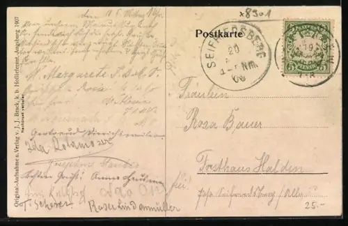 AK Aystetten, Ortsansicht, Luisenruhe