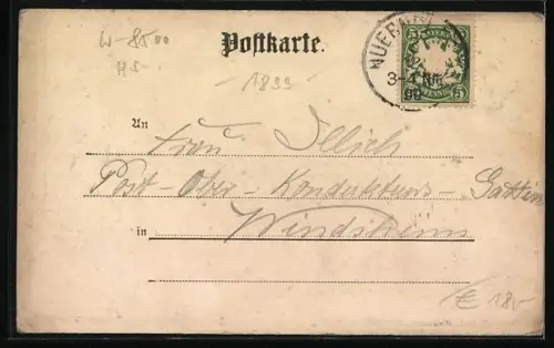 AK Nürnberg, Hotel-Restaurant Bamberger Hof, Bes. Jean Seibold