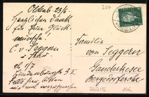 AK Westerstede, Hôtel Busch, Inh. Hermann Bording