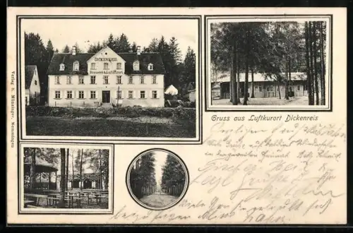 AK Dickenreis, Restaurant, Baurerei und Garten