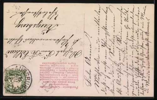 AK Augsburg, Festzug zur Jahrhunderfeier 24. Juni 1906