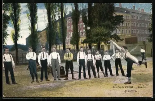 AK Augsburg, Mitglieder des Turnerbunds Jahn beim Training