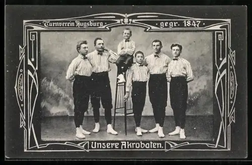 AK Augsburg, Die Akrobaten des Turnvereins Augsburg