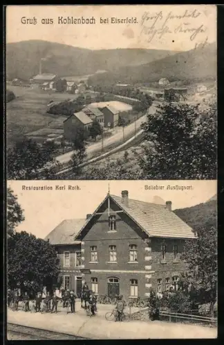 AK Kohlenbach bei Eiserfeld, Restaurant Karl Roth