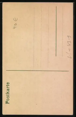 Lithographie Frankfurt-Niederrad, Frankfurter Wäldchestag, Volksfest und Lied in Text