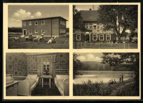 AK Rothenburg / Tauber, Hotel & Waldpension Wachsenberg