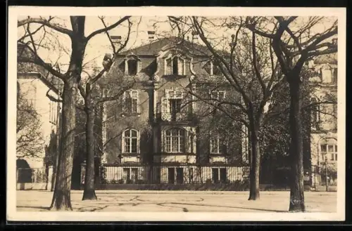 Foto-AK Frankfurt-Westend, Deutsch-Ausländisches Studentenheim Viktoria-Allee 20
