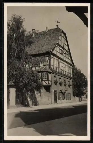 Foto-AK Rotenburg / Fulda, Blick auf die Landvogtei