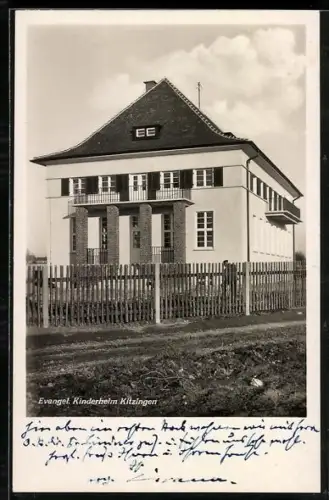 AK Kitzingen, Evangelisches Kinderheim