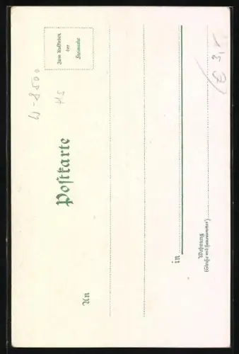 AK Nürnberg, Restaurant Bratwurstglöcklein-Inneres