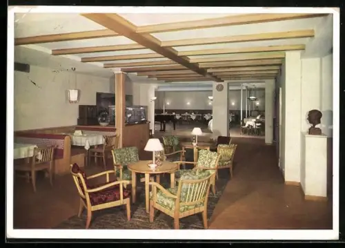 AK Ansbach / Bayern, Cafe Eybhof