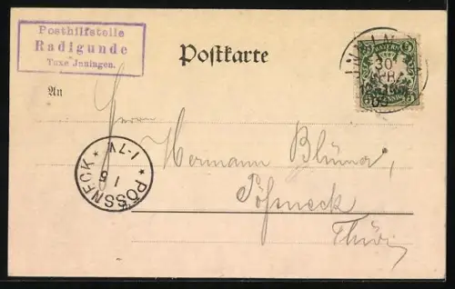 AK Radegundis, Ortsansicht