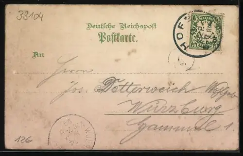 Lithographie Magdeburg, Ortsansicht von der Elbe aus, Dom, Alter Markt, Hasselbach-Brunnen