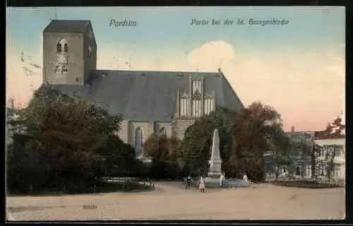 AK Parchim, Partie bei der St. Georgenkirche
