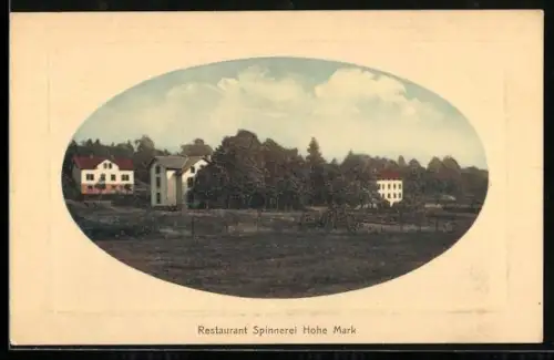 AK Hohe Mark, Ansicht vom Restaurant Spinnerei