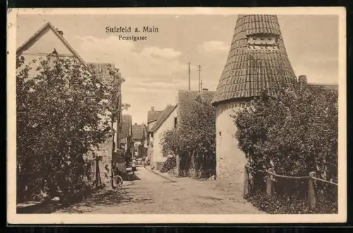 AK Sulzfeld / Main, Peuntgasse