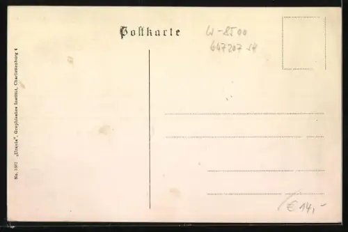 AK Nürnberg, Hotel Goldener Adler, Grosser Speisesaal