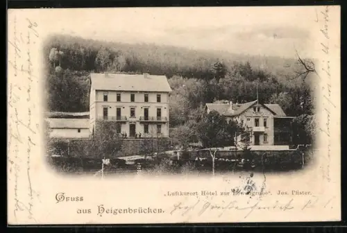 AK Heigenbrücken, Hôtel zur Löwengrube