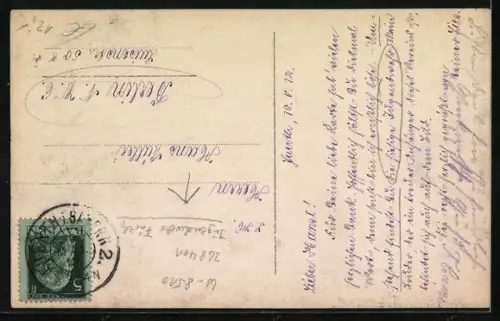 AK Fürth / Bayern, Umzug mit Trommlern