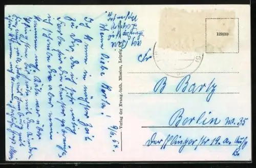 AK Leipzig, Gartengebäude des Missionshauses