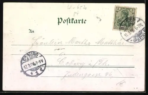 Lithographie Bingen / Rhein, Rheinisches Technikum