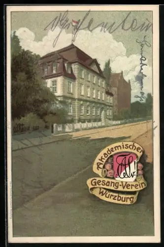 AK Würzburg, Verbindungshaus vom Akademischen Gesangs-Verein Würzburg