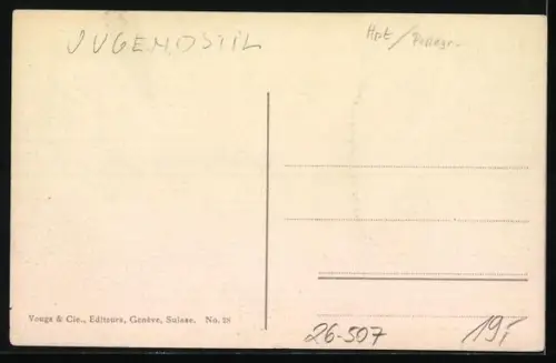 Künstler-AK sign. Pellegrini: Leute auf Skiern stehen im Schnee