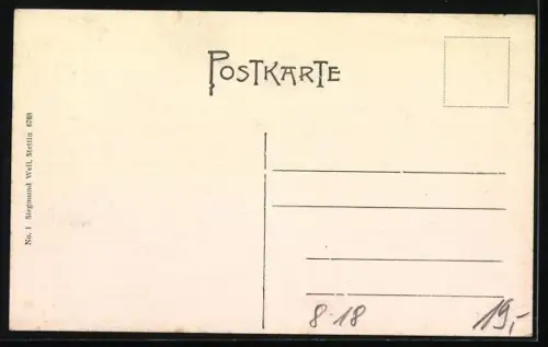 AK Der weisse Reiter vom Zirkus Max Schumann