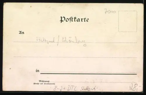 AK Feuerwehrleute mit ihren Gerätschaften, Wappen Gott zur Ehr` dem Nächsten zur Wehr