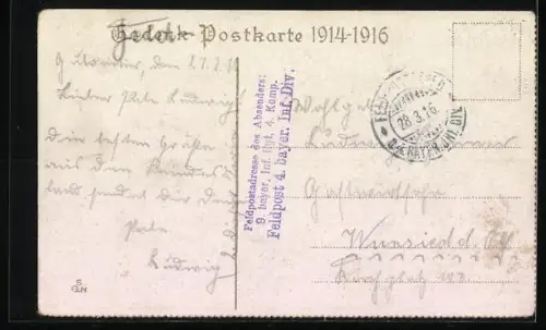 Puzzle-AK 10 Karten, Paul von Hindenburg mit Schlachtszenen aus Warschau, Czenstochau, Soldau, Antwerpen und Lüttich