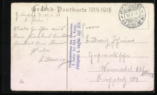 Puzzle-AK 10 Karten, Paul von Hindenburg mit Schlachtszenen aus Warschau, Czenstochau, Soldau, Antwerpen und Lüttich