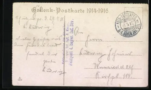 Puzzle-AK 10 Karten, Paul von Hindenburg mit Schlachtszenen aus Warschau, Czenstochau, Soldau, Antwerpen und Lüttich