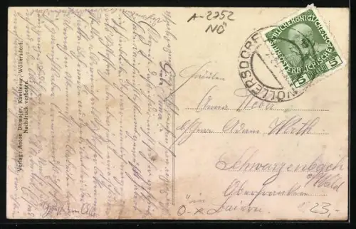 AK Wöllersdorf /N.-Ö., K. u. k Munitionsfabrik und Franz Josefs-Kaserne