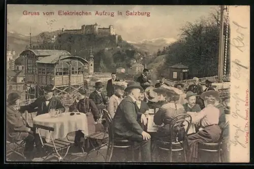 AK Salzburg, Restauration am Elektrischen Aufzug