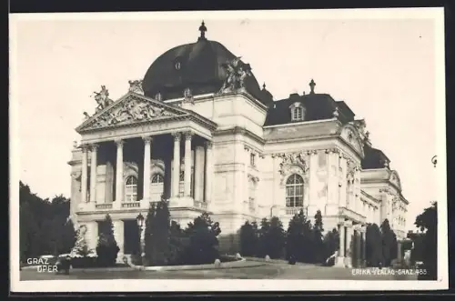 AK Graz, Blick zur Oper