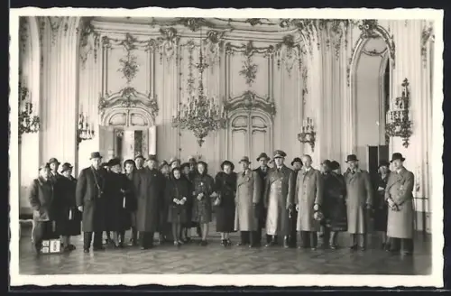 AK Wien, Schloss Schönbrunn, Innenansicht