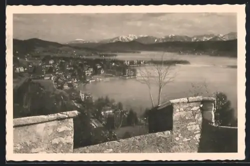 AK Pörtschach am Wörthersee, Teilansicht von der Gloriett