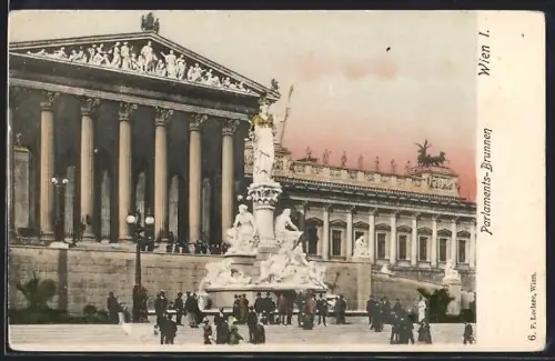 AK Wien, Parlaments-Brunnen