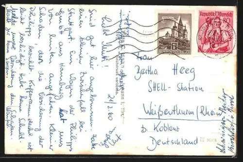 AK Kirchdorf i. T., Hotel Einöd-Hof mit Strassenpartie