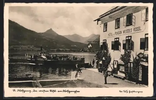 AK St. Wolfgang am Wolfgangsee, Hotel & Pension weisses Rössl